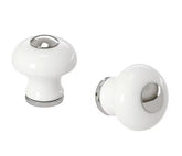 IKEA HISHULT Knob, Porcelain White, 30 mm